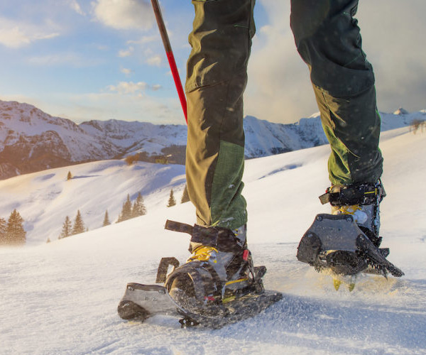 Snowshoeing