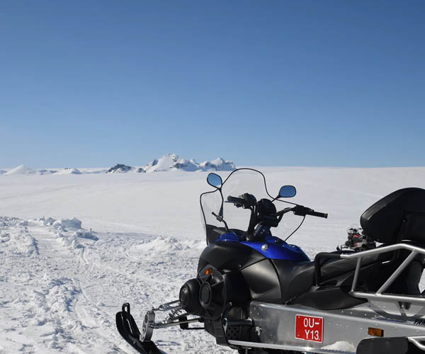 Snowmobiling